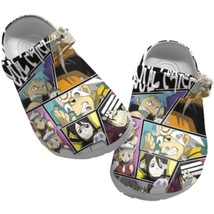 Cute Art Soul Eater Crocs