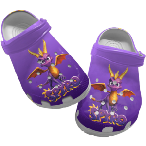 Classic love Art Spyro crocs