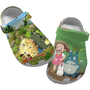 Totoro Men cartoon anime crocs