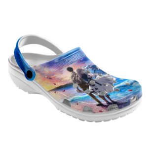 Cute Art Violet Evergarden Anime crocs