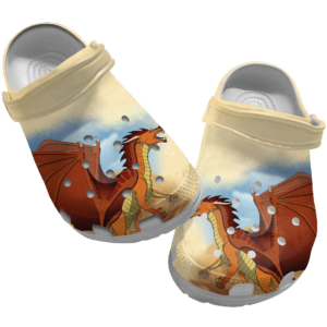 Classic Art Wings of Fire anime crocs