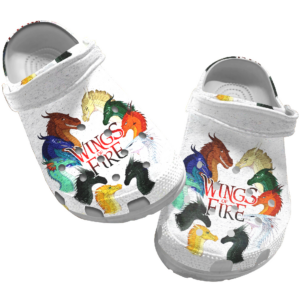 Photo Wings of Fire Unisex crocs