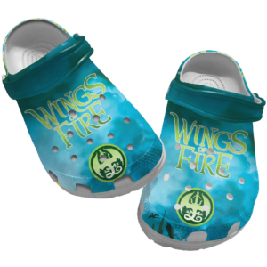 Wings of Fire Unisex anime crocs