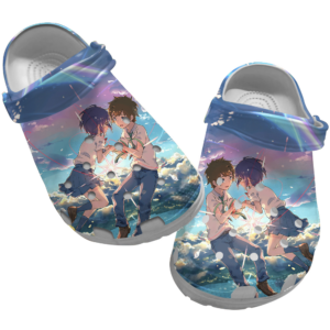 Art Your Name Anime crocs