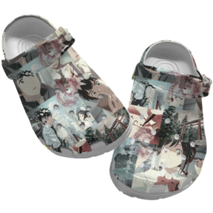 Retro Your Name anime crocs